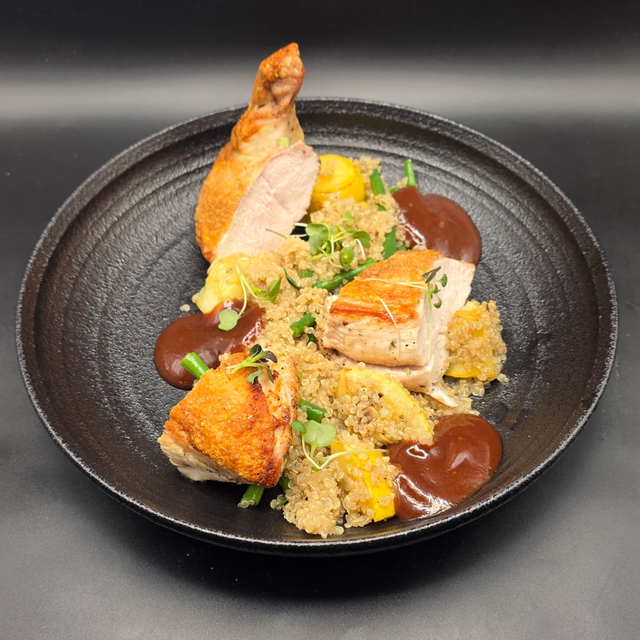 Crispy Skin Chicken.