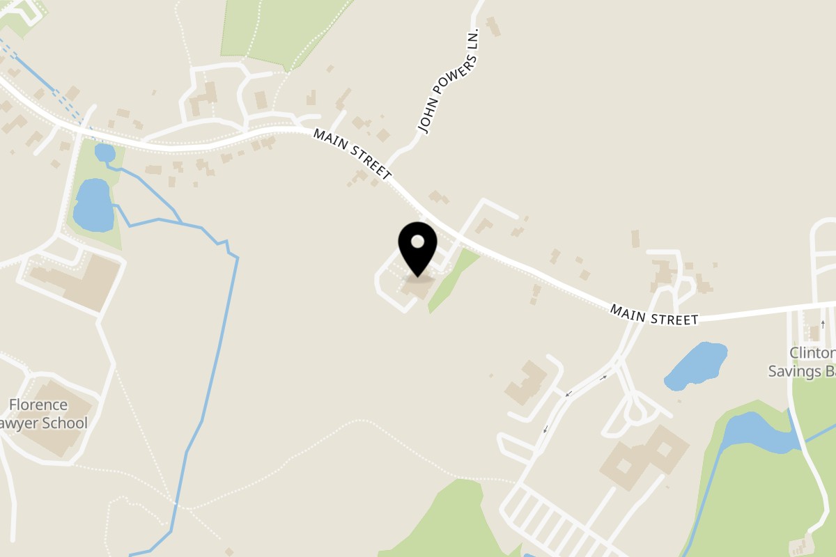 Map showing the location of Out of the Woods on 626 Main St in Bolton